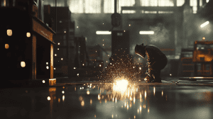 soldadores en un proyecto de soldadura